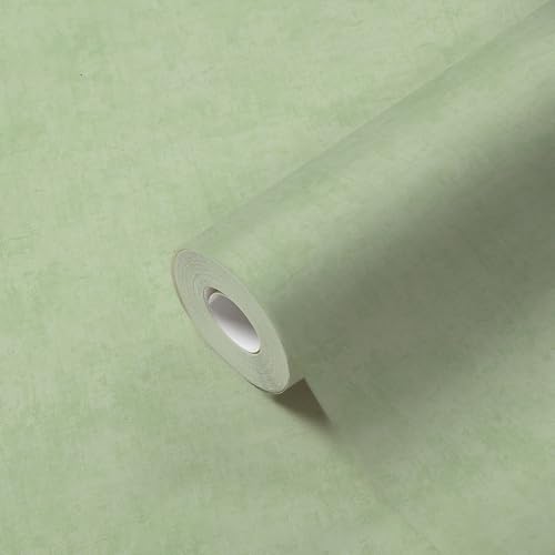 A.S. Création Lilly & Luis Non-Woven Wallpaper Solid Colour in Green - 10,05 x 0,53 m Wallpaper for Kids - 771788 - Image 4