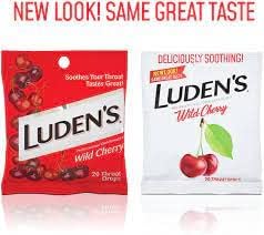 Miniatura 3 de Ludens Gotas de garganta Wild Cherry, alivio del dolor de garganta, 30 unidades (paquete de 4)