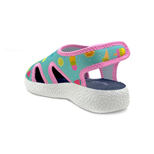 Image of KazarMax Kids Boys and Girls Lightweight | Comfort | Easy Slip-On | Breathable | Printed Sandal