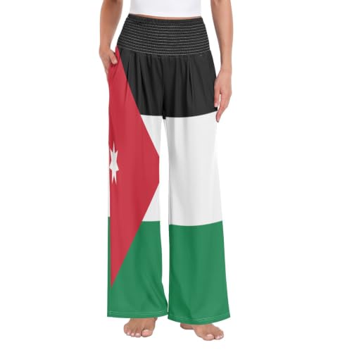 Pantalon palazzo fluide GuoChe à drapé lourd pour silhouette élancée