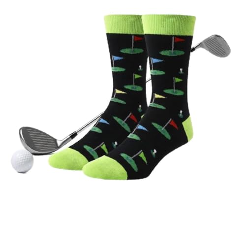HAPPYPOP Golf Ball Design Socks