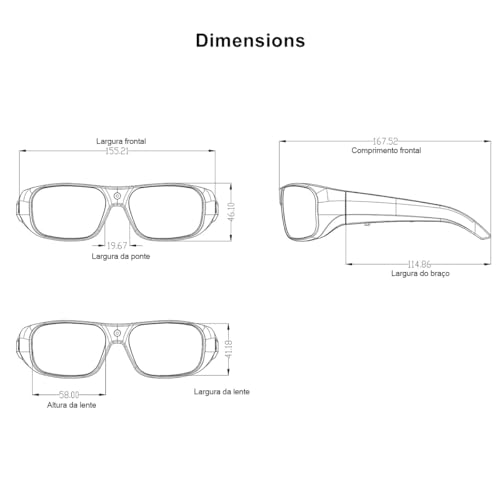 Image of OhO Camera Glasses,4K Pro 24M Resolution H.265 Smart Glasses with Built-in Memory,UV400 Sunglasses for Outdoor Sport