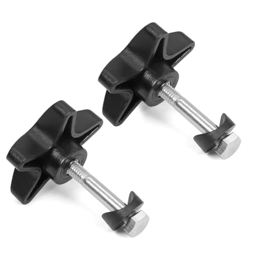 Yasdyri Rollator Walker Replacement Knobs for Wheels 2 Set Rollator Parts Knobs Drive with M6 Track Bolt Set