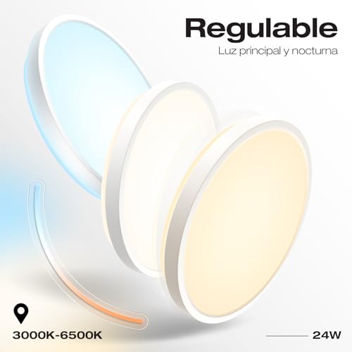 Lámpara LED de techo Marca VSHINY (2)