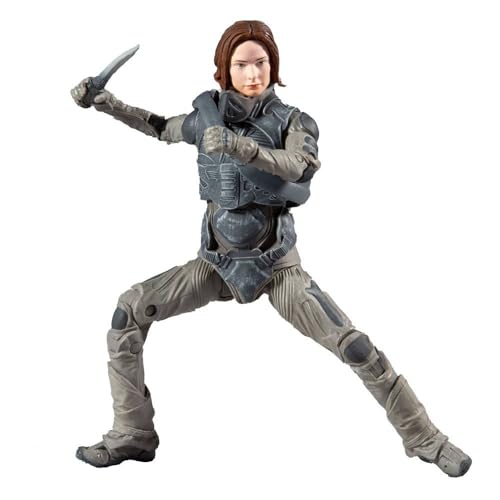 McFarlane Toys Dune Lady Jessica 7-inch Action Figure with Build-A Glossu ‘Beast’ Rabban Figure Parts, Multicolor