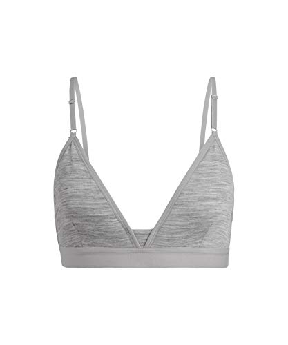 Icebreaker Siren Merino Bra Metro Heather XS