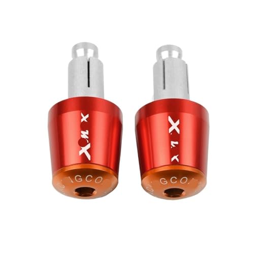 Guidon grips moto Xmax avec embouts antidérapants aluminium CNC 7/8 pouces
