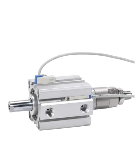 Vérin pneumatique SDAJ80-S compact anti-vibration à course ajustable double effet
