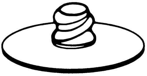 Cubitron - 51141274492 3M II Fiberscheibe 987C - Körnung 36+ - Keramik Präzisionsgeformte Körnung - für Winkelschleifer - 17,8 cm x 2,2 cm Mittelloch orange