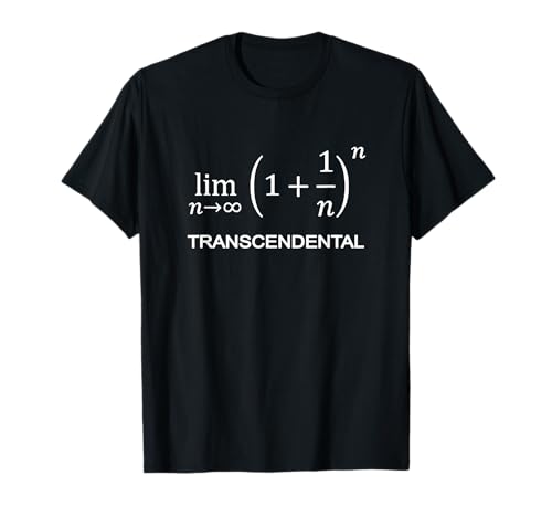The Limit Definition Transcendental number. Euler T-Shirt