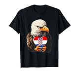 Este bonito gráfico muestra un orgulloso gráfico de la bandera croata. Ideal para croatas con raíces croatas. Buenos fanáticos de Croacia que están orgullosos de las culturas e historia croatas. Muestra tu orgullo croata.