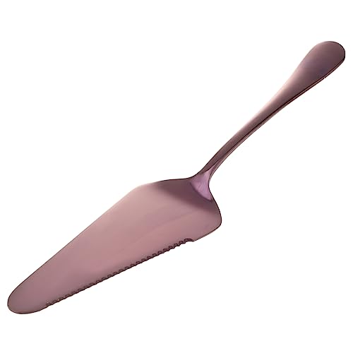 UKCOCO Spatola Per Torta in Acciaio 304 Forno Seghettata Per Tagliare Pizza o Torta Senza Sforzo Per Cucina (colorata)