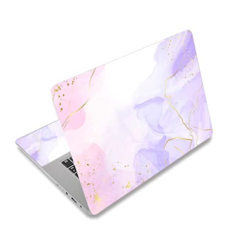 Anti-rayures : autocollant vinyle ordinateur portable réutilisable imperméable violet