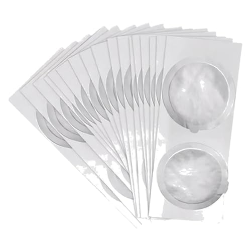 10-100 Tapas De Papel De Aluminio, Películas Desechables For Sellar Cápsulas De Café, Tapas De Filtro De Café De Espuma Color Crema. Compatible Con Nespresso Vertuo.(10pcs)