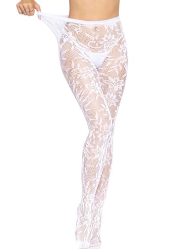Image of Leg Avenue Women's Pattern Tights, Breathable Stretchy Fit With No-pinch Waistband