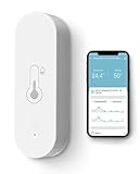 Pratique et portable : Ce thermometre interieur connecté intelligent est compact et portable. Il permet de surveiller quotidiennement la température et l'humidité intérieures. Idéal pour les petits espaces comme les sous-sols, les caves à vin, les fumoirs et les serres, il est facile à transporter en camping et vous aide à mieux gérer votre environnement