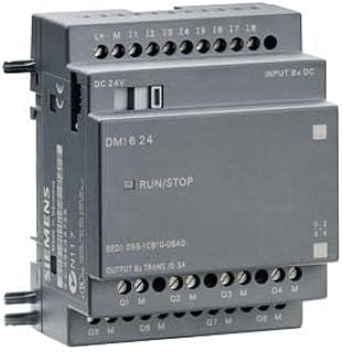 Davitu Motor Controller - Original SIMATIC 6ED1055-1CB10-0BA0 LOGO! DM16 24, Expansion Module, 8 DI/8 DO,6ED1 055-1CB10-0BA0, 6ED10551CB100BA0