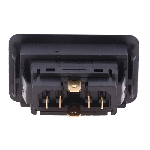 Bouton de commutation de vitre électrique avec LED verte universel 10-30A