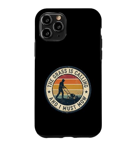 The Grass Is Calling And I Must Mow �������ȕ��e�̃W���[�N �X�}�z�P�[�X iPhone 11 Pro �p