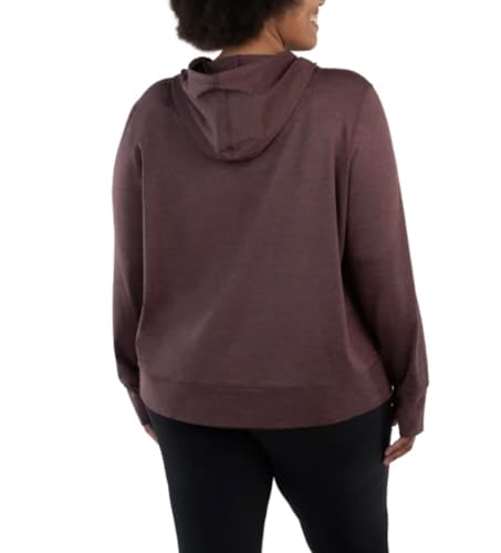 Kirkland Signature Women's Moisture Wicking Lightweight Full Zip Hooded Jacket with Thumbholes4