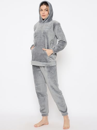 Image of CAMEY Women's Wool Camouflage Top And Pyjama Set