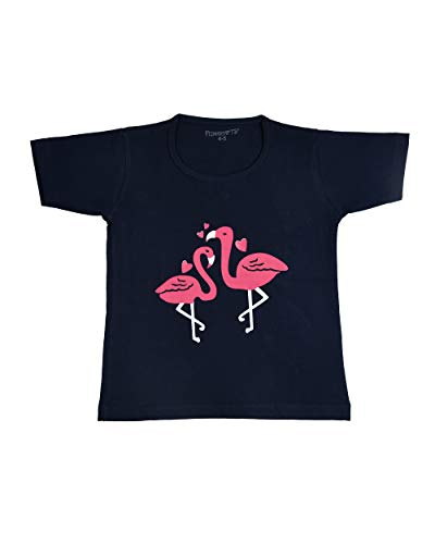 Image of Girls Premium Cotton Printed T-Shirt & Shorts Set | Summer Wear Comfortable Loungewear Clothing Set | Girls Co-Ord Set | Casual Half Sleeve Printed Top & Bottom Set