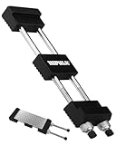 HIPULX Non-Slip Sharpening Stone Holder, Adjustable Whetstone Holder for Water Stones, Diamond Stones 304 Stainless Steel Clamp for Knife Sharpening, Woodworking Tools (Fits 5 9/16' - 8 11/16')