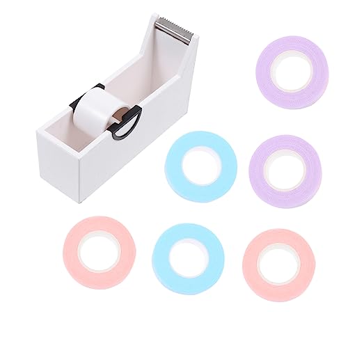 Ipetboom 2 Sets Practical Eyelash Extension Kit Lash Tapes Graft Tapes Isolation Patches Adhesive Patches Cutter