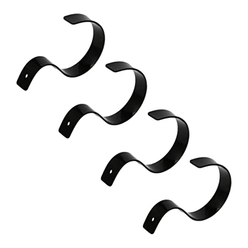 PRETYZOOM Belt Display Stand 4pcs Acrylic Belt Rack Display Shelf for Vendors Shop Supermarket Home Decor