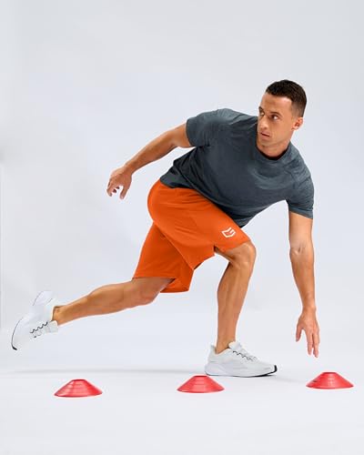 Image of G Gradual Men's Athletic Workout Shorts with Pockets 5 inch /7 inch /9 inch Lightweight Quick Dry Gym Basketball Running Shorts for Men