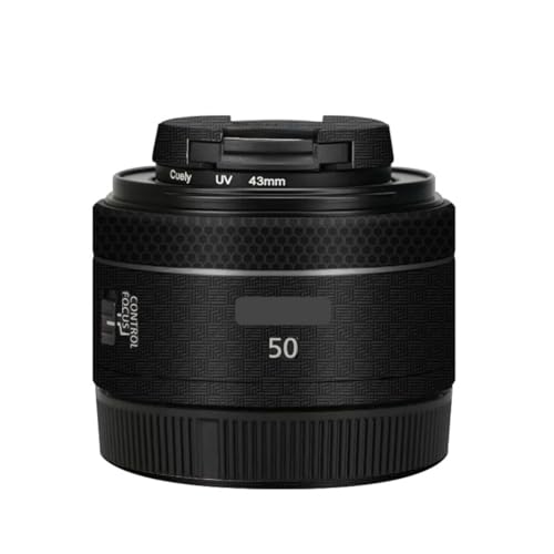 50 1.8 �J���������Y�X�e�b�J�[ �ɓK������Canon RF 50mm F1.8 STM �}�N���R�[�g���b�v�t�B���� �ی�r�j�[���f�J�[���X�L��(�A�[�}�[�t�@�C�o�[�u���b�N)