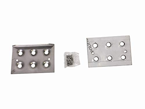 Westin 56-100006 HDX Stainless Drop Replacement Step Plate Kit 6