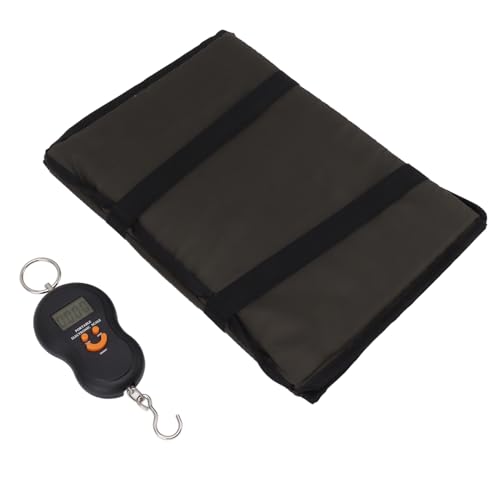 Multifunctional Fish Folding Unhooking Mat Sponge Pad Weighing Scale for Fishing Dock Beach River