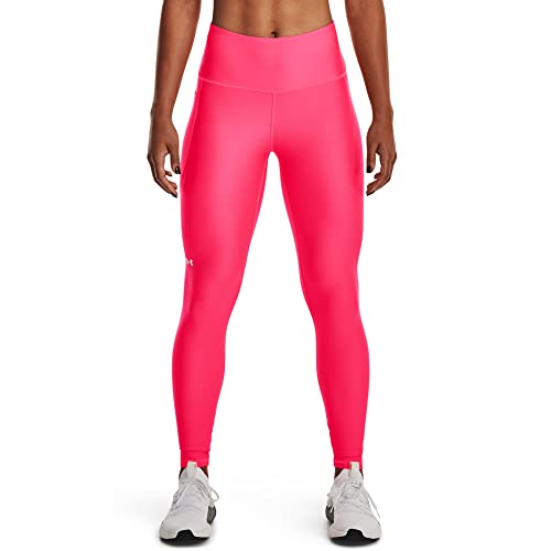 Image of Under Armour Womens HeatGear Armour High Waisted Pocketed No-Slip Leggings