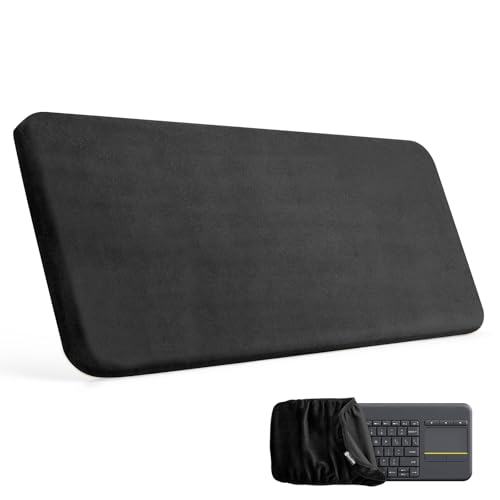 Funda protectora para teclado Logitech K400 Plus negra miniatura 1