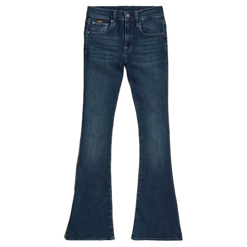 G-STAR Raw - Womens 3301 Flare Jeans, Color Worn in ICY Blue, Size: 29W x 32L3