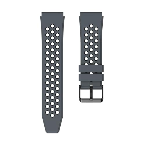 [XGYOMVB] �E�H�b�`GT5/GT5pro 46mm�p���E���h�z�[���X�g���b�v�A�E�H�b�`Ultimate/GT3pro 46mm�p�������ʋC���X�|�[�c���X�g�o���h(Coal-black,GT5 pro 46mm)