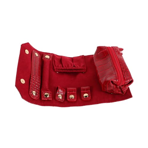 SECFOU Trousse Rouleau Bijoux de Voyage Compacte et Portable pour Femme Organiseur Sécurisé et Pratique pour Bagues Colliers et Boucles Oreilles