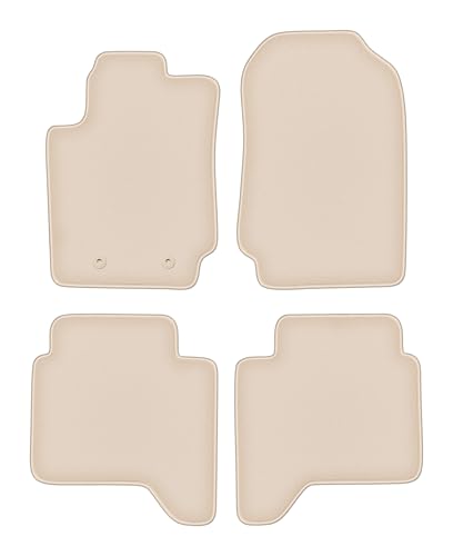 Tapis de voiture pour Ford Ranger Raptor 2019- en velours beige