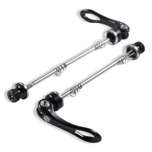 CNC Bike Quick Release Skewer Front & Rear Wheel...