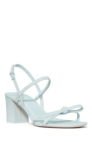 Image of kate spade new york Loop Smooth Leather Block Heel Sandal | Party Sandals