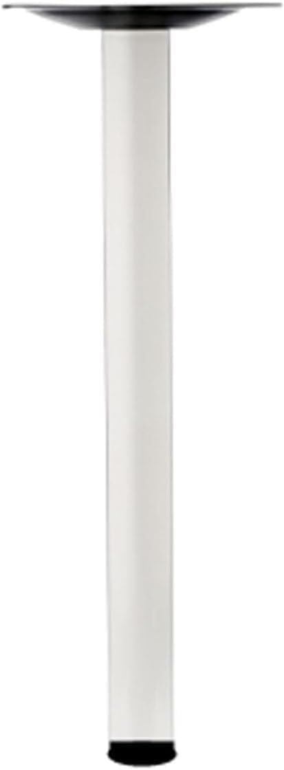 Adjustable Metal Furniture Legs, Breakfast Bar Table Legs, Work Table Support Legs for Coffee Table, Dining Table (White 90cm(35.4in))
