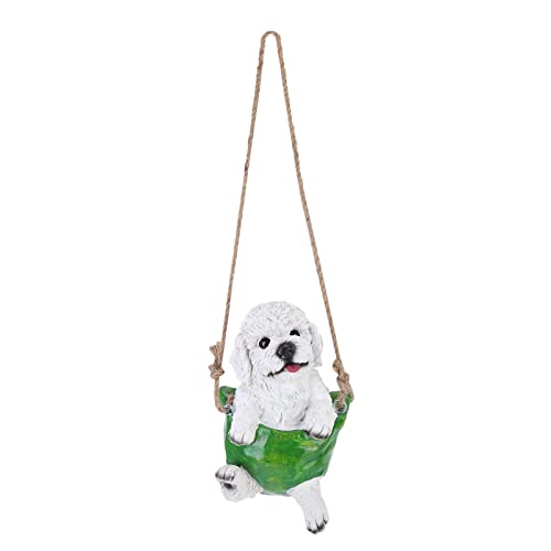 Décoration de pelouse de chien balançoire en haute simulation - 2