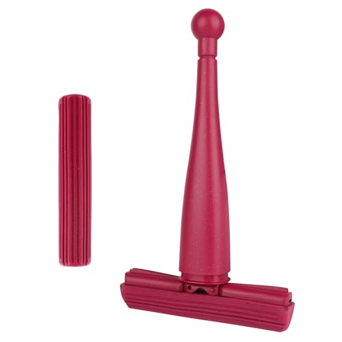 Red Self-Squeeze Flat Mop