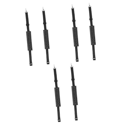 Toddmomy 3 Pares Pulverizador Correas De Hombro Con Spray Correa De Rociador De Tela Partes Del Rociador Cinturón De Repuesto Para Correa De Mochila Bandolera Hierro Forjado Black