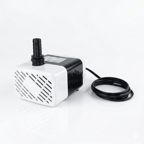 Image of Depron 18W Submersible Water Pump for Air Cooler, Aquarium, Fountain, & Pond | 6-Foot Lift | Ultra Quiet, Energy Efficient, Long-Lasting Motor (Depcam pump pack 1)