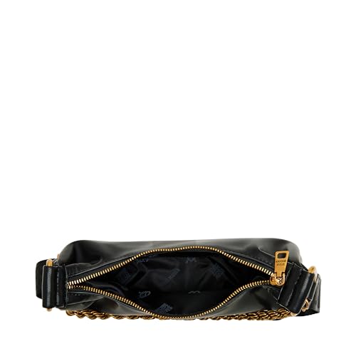 Steve Madden Bzina Moon Shaped Bag W/Chain, Black4