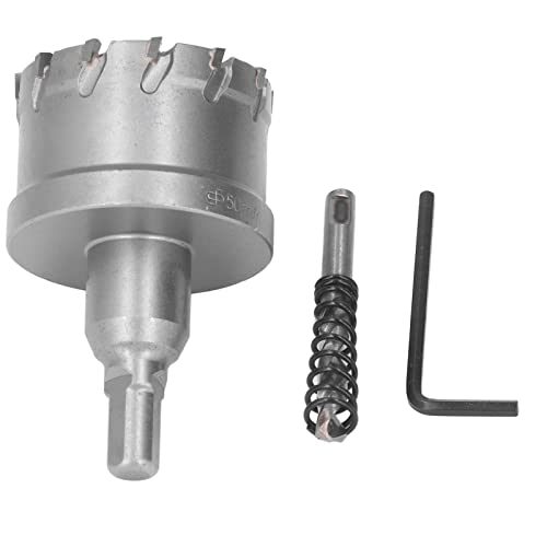 Kit profesional de sierra de corona para metal, madera y plástico 50mm miniatura 1
