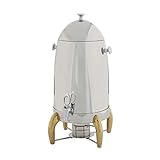 Winco 905A Virtuoso Coffee Urns with Gold Legs, 5-Gallon