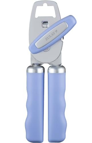 Image of Zulay Kitchen Manual Can Opener Heavy Duty Patented Stainless Steel, Mist